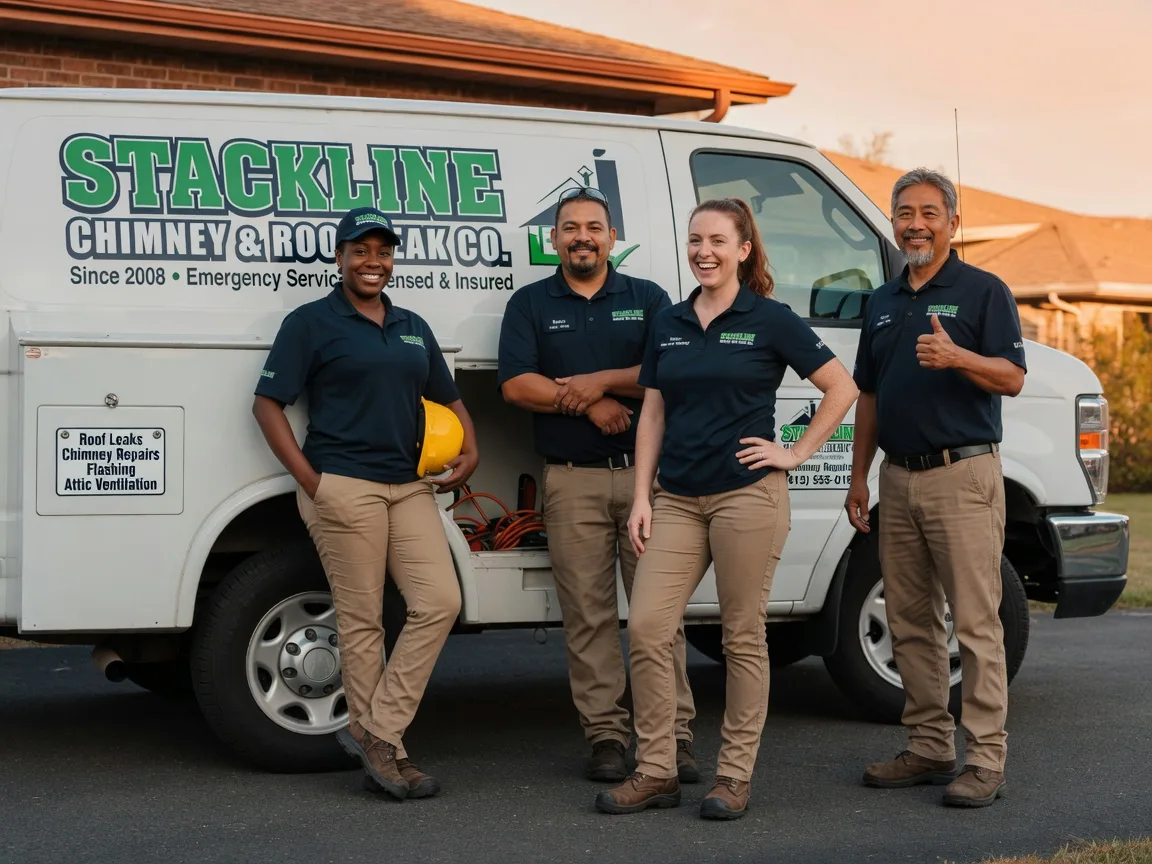 Chimney flashing repair company in Jefferson, OH
